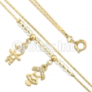 BN 019 Gold Layered CZ Bracelet